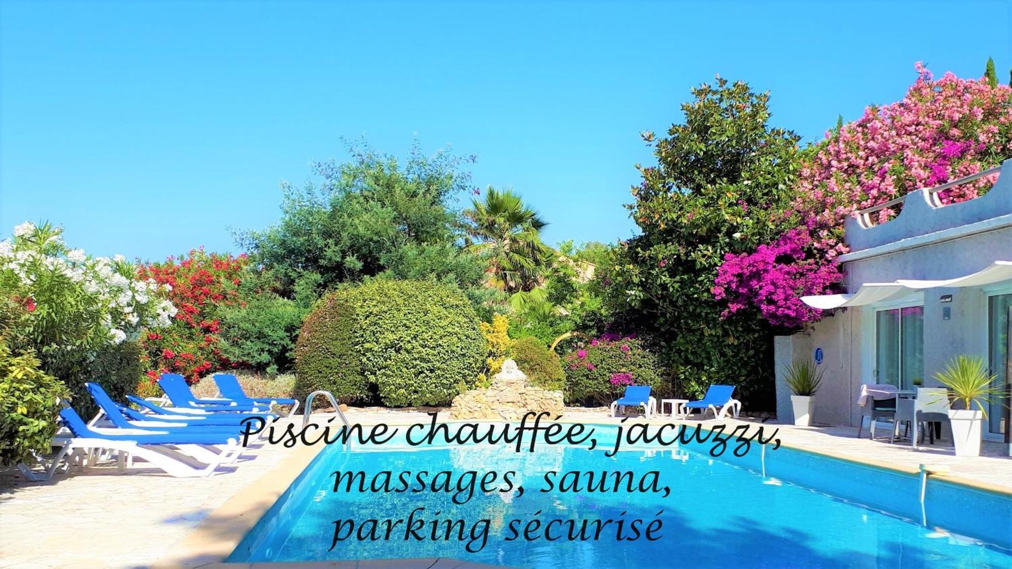 Hotel Les Jardins De Bormes, Sauna & Jacuzzi ภายนอก รูปภาพ